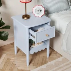 Remi 1 Drawer Bedside Table -Furniture Store 30876555 alt01