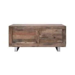 Indus Valley Railway Sleeper 2 Door 3 Drawer Sideboard -Furniture Store 30877731 alt05