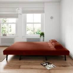 Phoebe Velvet Double Sofa Bed 39 Phoebe Velvet Double Sofa Bed -Furniture Store 30882536 alt02