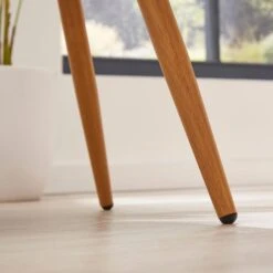 Astrid Dining Chair, Natural Fabric -Furniture Store 30882612 alt03