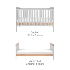 Tutti Bambini Rio Cot Bed With Cot Top Changer And Mattress -Furniture Store 30884631 alt03