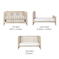 Tutti Bambini Modena 3 Piece Nursery Furniture Set -Furniture Store 30884638 alt03