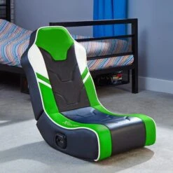 X Rocker Shadow 2.0 Stereo Audio Floor Rocker Gaming Chair -Furniture Store 30885556