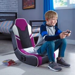 X Rocker Shadow 2.0 Stereo Audio Floor Rocker Gaming Chair -Furniture Store 30885557 alt06