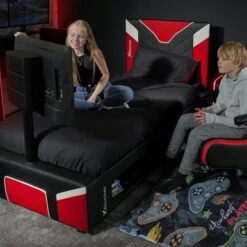 X Rocker Cerberus Twist TV Single Gaming Bed Frame -Furniture Store 30885610