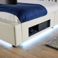 XR Living Ava TV Bed With LED Lights And TV Mount -Furniture Store 30885675 alt03
