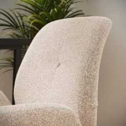 Ginny Boucle Swivel Office Chair -Furniture Store 30886351 alt02