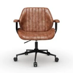 Clement Faux Leather Office Chair -Furniture Store 30886352 alt06