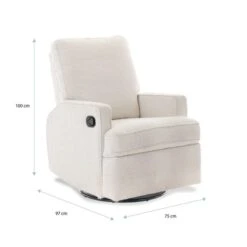 Obaby Madison Swivel Glider Recliner Chair -Furniture Store 30886585 alt05