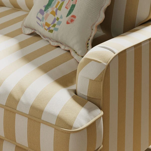 Beatrice Woven Stripe Snuggle Chair 3 Beatrice Woven Stripe Snuggle Chair - Image 3
