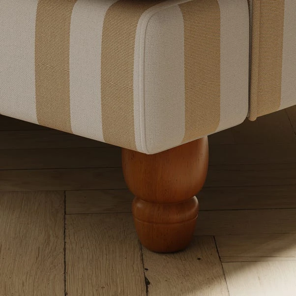 Beatrice Woven Stripe Snuggle Chair 4 Beatrice Woven Stripe Snuggle Chair - Image 4