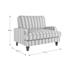 Beatrice Woven Stripe Snuggle Chair 27 Beatrice Woven Stripe Snuggle Chair -Furniture Store 30887227 alt09