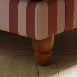 Beatrice Two Tone Woven Stripe Snuggle Chair -Furniture Store 30887228 alt03