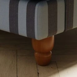 Beatrice Two Tone Woven Stripe Snuggle Chair -Furniture Store 30887229 alt03