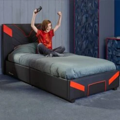 X Rocker Cerberus MKII Ottoman Bed Frame -Furniture Store 30888139 alt02