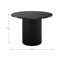 Amari 4 Seater Round Dining Table -Furniture Store 30888611 alt09