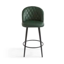 Astrid Bar Stool, Faux Leather -Furniture Store 30888788 alt04