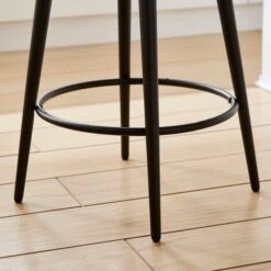 Astrid Bar Stool, Faux Leather -Furniture Store 30888789 alt03
