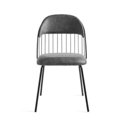 Marcela Set Of 2 Chairs, Faux Leather -Furniture Store 30888791 alt05