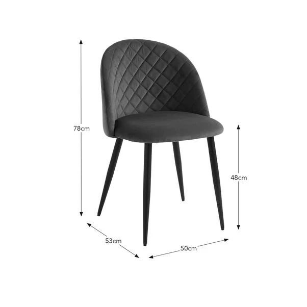 Astrid Dining Chair, Velvet 7 Astrid Dining Chair, Velvet - Image 7