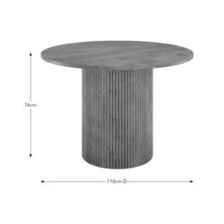 Amari 4 Seater Round Dining Table -Furniture Store 30888826 alt09