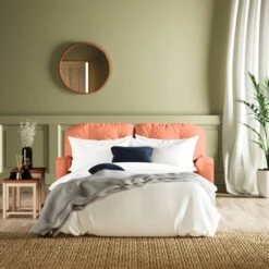 Martha Vintage Velvet 2 Seater Sofa Bed -Furniture Store 30888934