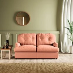 Martha Vintage Velvet 2 Seater Sofa Bed -Furniture Store 30888934 alt01