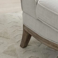 Esme Cream Linen Chair -Furniture Store 30888952 alt04