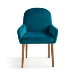 Agnes Carver Dining Chair, Velvet -Furniture Store 30891288 alt06