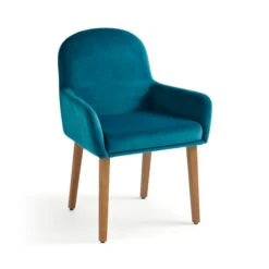 Agnes Carver Dining Chair, Velvet -Furniture Store 30891288 alt07