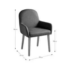 Agnes Carver Dining Chair, Fabric 26 Agnes Carver Dining Chair, Fabric -Furniture Store 30891290 alt09