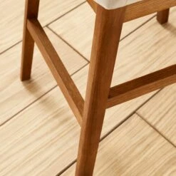Delilah Bar Stool, Velvet -Furniture Store 30891294 alt02
