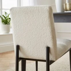 Maddison Dining Chair, Boucle -Furniture Store 30891299 alt02