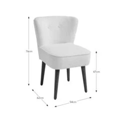 Eliza Dining Chair, Boucle -Furniture Store 30891302 alt09