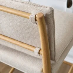 Churchgate Walcote Bar Stool, Herringbone Fabric -Furniture Store 30891386 alt02