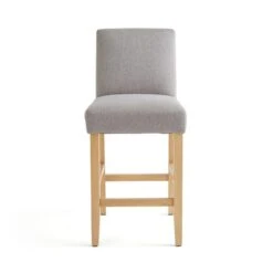 Oakley Counter Height Bar Stool, Grey Fabric -Furniture Store 30891495 alt05