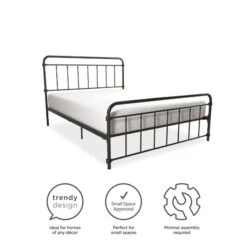 Dorel Home Wallace Metal Bed 37 Dorel Home Wallace Metal Bed -Furniture Store 30891755 alt05
