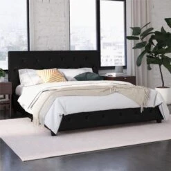 Dorel Home Dakota Upholstered Bed -Furniture Store 30891758