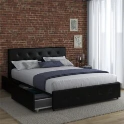 Dorel Home Dakota Bed With Storage -Furniture Store 30891761