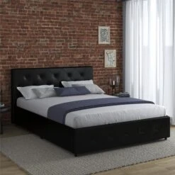 Dorel Home Dakota Bed With Storage -Furniture Store 30891761 alt02