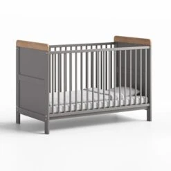 Little Acorns Classic Oak Effect Cot Bed -Furniture Store 30892436 alt02