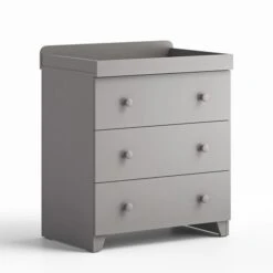 Little Acorns Classic Cot Bed And 3 Drawer Chest Nursery Set -Furniture Store 30892454 alt04