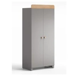 Little Acorns Classic Oak Effect 3 Drawer Chest And Wardrobe Nursery Set -Furniture Store 30892461 alt03