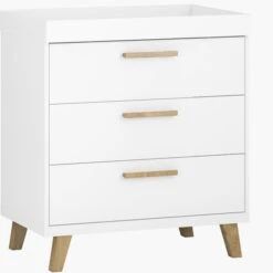 Little Acorns Siriana Cot Bed And 3 Drawer Chest Nursery Set -Furniture Store 30892469 alt04