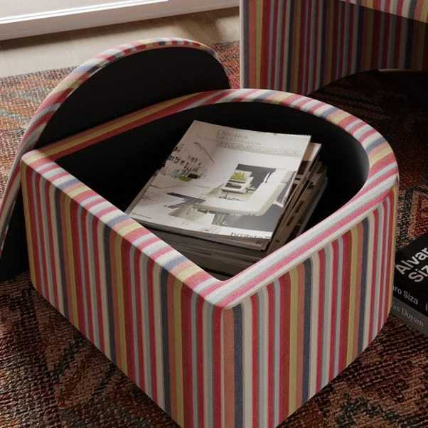 Tallie Woven Multi Stripe Occasional Chair 3 Tallie Woven Multi Stripe Occasional Chair - Image 3