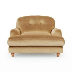 Martha Vintage Velvet Snuggle Chair -Furniture Store 30892934 alt07