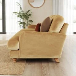 Martha Vintage Velvet 3 Seater Sofa -Furniture Store 30892936 alt02