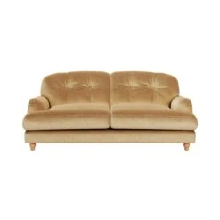 Martha Vintage Velvet 3 Seater Sofa -Furniture Store 30892936 alt07