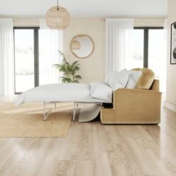 Martha Vintage Velvet 2 Seater Sofa Bed -Furniture Store 30892938 alt02