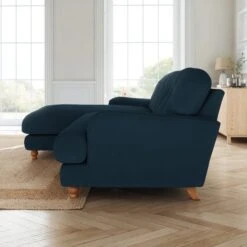 Martha Matte Plush Velvet Corner Chaise Sofa 39 Martha Matte Plush Velvet Corner Chaise Sofa -Furniture Store 30892964 alt02